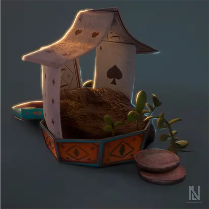 Arte Digital - Personagem Fantástico